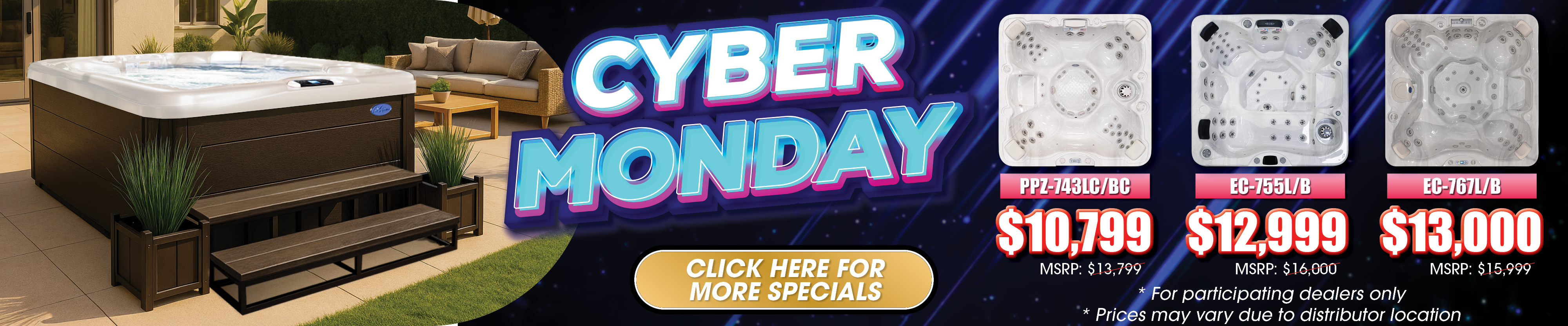 Calspas hot tub being used in a family setting - 